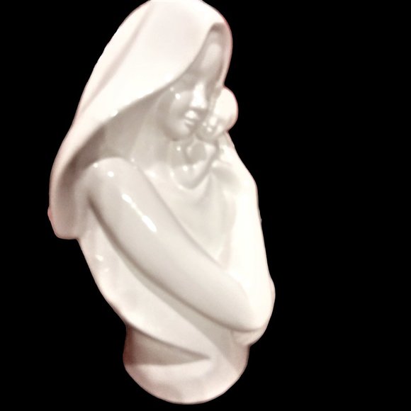 Madonna & Child Figurine, Gift For Her, Mother Child Figurine, Home Decor - Picture 11 of 11